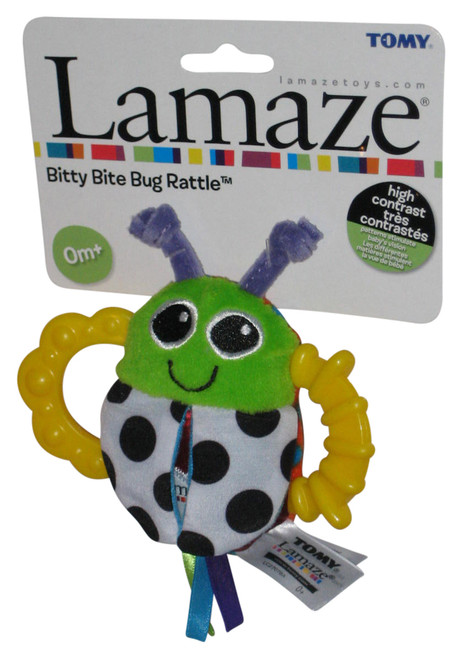 Lamaze Bitty Bite Rug Tomy 4.5 Inch Baby Rattle Toy