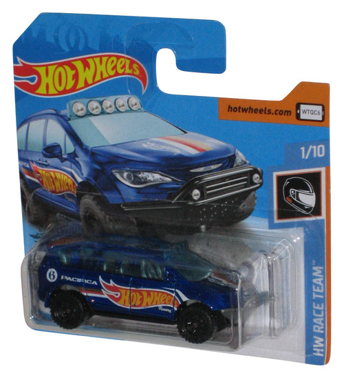 Hot Wheels HW Race Team (2018) Blue Chrysler Pacifica Toy Car 1/10 - (Short Card)