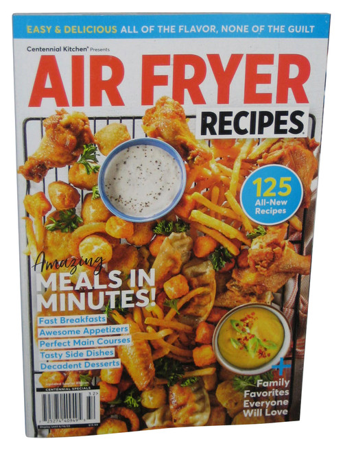 Air Fryer Recipes 125 All-New Amazing Meals In Minutes 2023 Magazine Book