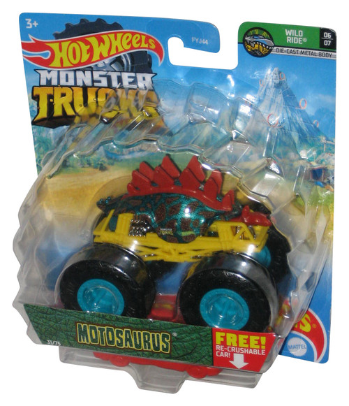 Hot Wheels Monster Trucks (2020) Motosaurus Wild Ride 06/07 Toy Truck 31/75