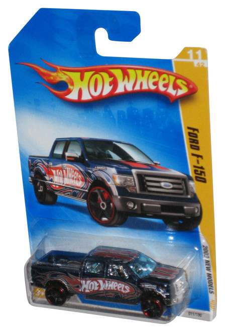 Hot Wheels 2009 New Models Blue Ford F-150 Toy Truck 11/190