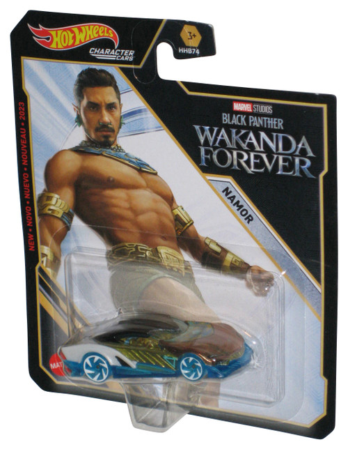 Marvel Hot Wheels Black Panther Wakanda Forever Namor (2022) Character Cars Toy Car