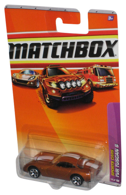 Matchbox Sports Cars (2009) Copper TVR Tuscan S Car 14/100