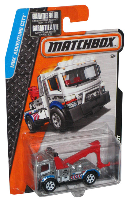 Matchbox MBX Adventure City (2015) T.O.W. 50T Silver Toy Truck 13/120