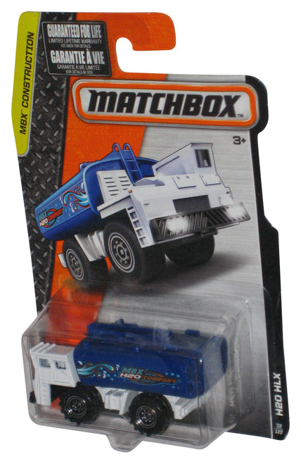Matchbox MBX Construction (2014) White & Blue H2O HLX Toy 32/120
