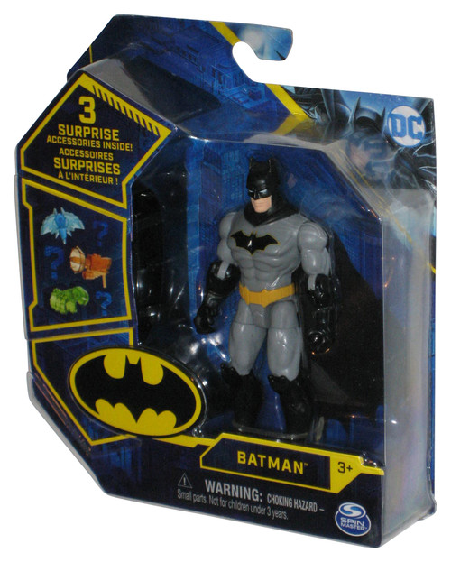 DC Comics Batman Gray & Black Suit (2020) Spin Master 4-Inch Figure