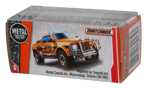 Matchbox Power Grabs Box MBX Rescue 4x4 (2018) Orange Toy Car Vehicle 25/30