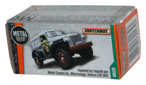 Matchbox Power Grabs Box (2016) Silver Jungle Crawler Toy Car 106/125