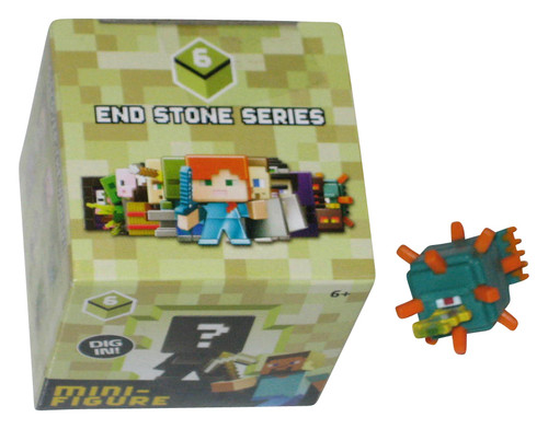 Minecraft End Stone Series 6 (2014) Mattel Laser-Firing Guardian 1-Inch Mini Figure