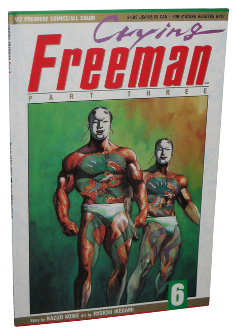 Crying Freeman Part Three Viz Premiere Comics (1991) Anime Comic Book No. 6