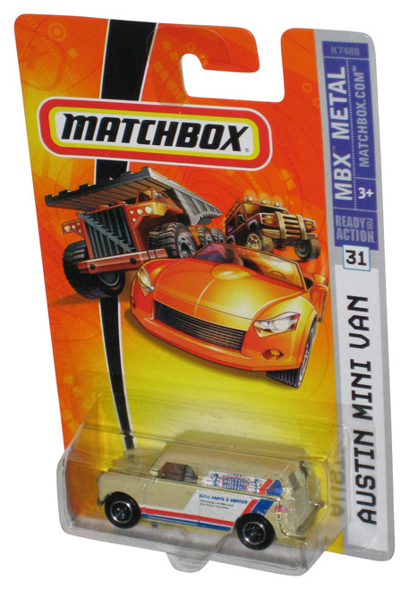 Matchbox MBX Metal (2007) Tan Austin Mini Van Toy #31