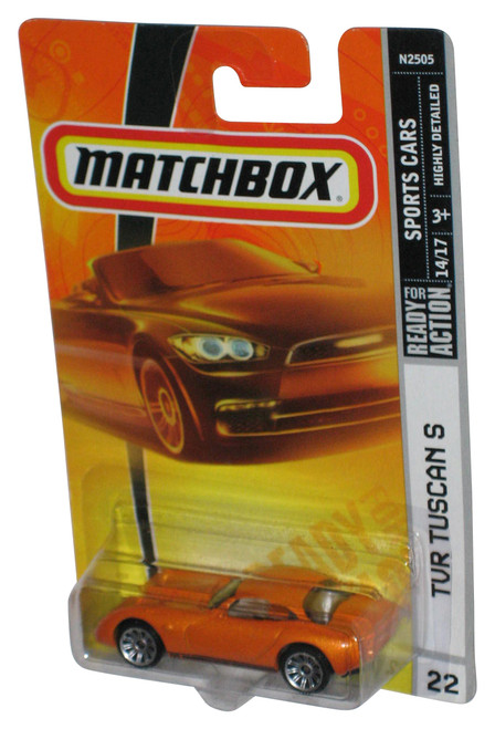 Matchbox Sports Cars TVR Tuscan S (2007) Mattel Gold Toy Car #22