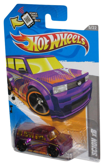 Hot Wheels HW Code Cars '12 5/22 Purple Scion xB Toy Car 230/247