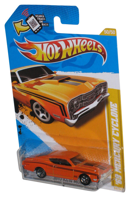 Hot Wheels 2012 New Models 50/50 Orange '69 Mercury Cyclone Toy Car 50/247