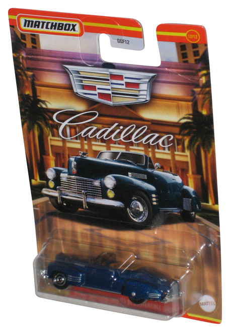 Matchbox 1941 Cadillac Series 62 Convertible Coupe (2020) Black Toy Car 6/12 - (Creased Card)