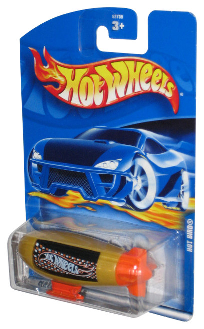 Hot Wheels Hot Bird (2001) Mattel Yellow & Orange Toy Blimp #210
