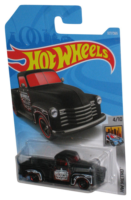 Hot Wheels HW Metro 4/10 (2017) Black '52 Chevy Toy Truck 327/365