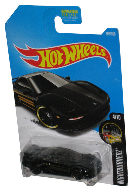 Hot Wheels Nightburnerz 4/10 (2015) Black '90 Acura NSX Car 262/365