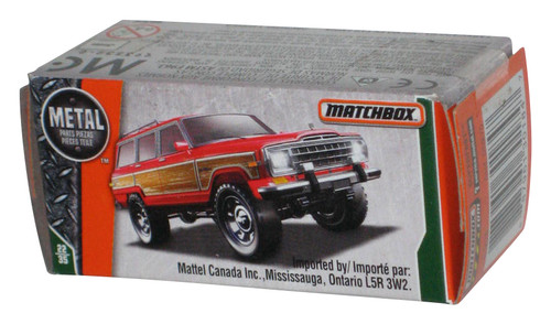 Matchbox Power Grabs Box MBX Road Trip (2017) Red Jeep Wagoneer Toy Car 22/35