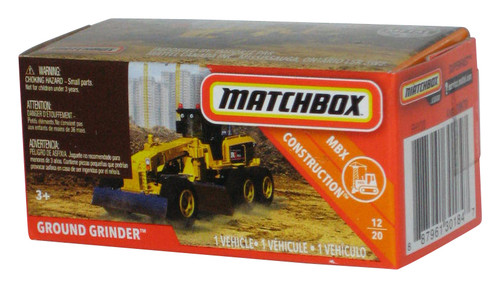 Matchbox Power Grabs Box MBX Construction (2018) Ground Grinder Toy 12/20