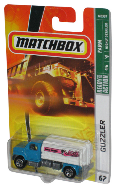 Matchbox Farm 4/6 Blue & White (2007) Mattel Die-Cast Toy Truck #67