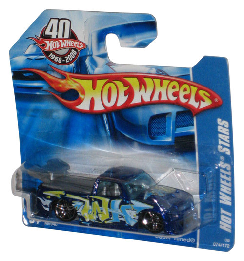 Hot Wheels Stars 40th (2007) Mattel Blue Toy Truck 074/172 - (Short Card)