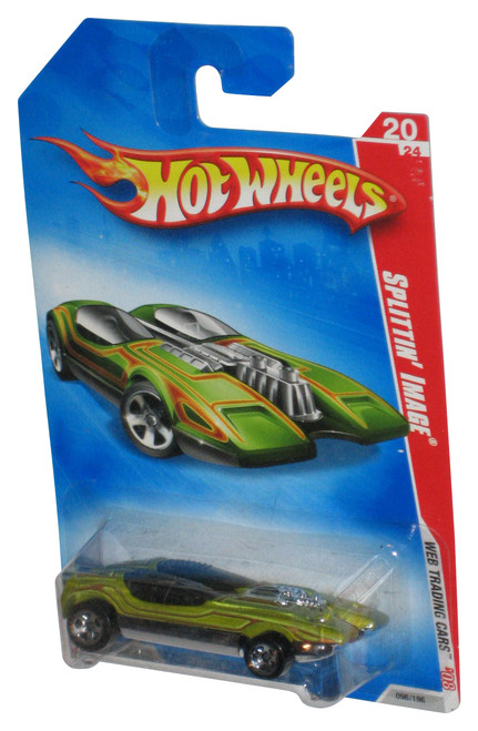 Hot Wheels Web Trading Cars '08 Green Splittin' Image Car 096/196