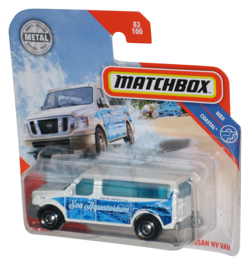 Matchbox MBX Coastal (2019) Nissan NV Van Metal Toy 83/100 - (Short Card)