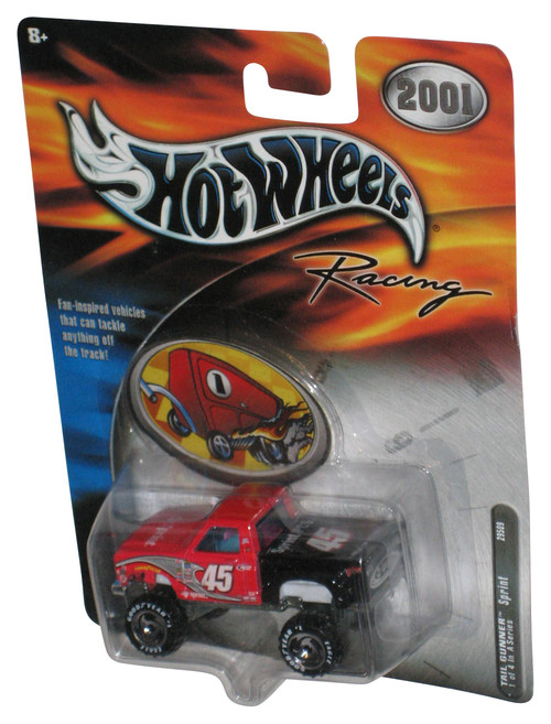 Hot Wheels Racing (2001) Red Tail Gunner Sprint A Series Toy Truck 1/4