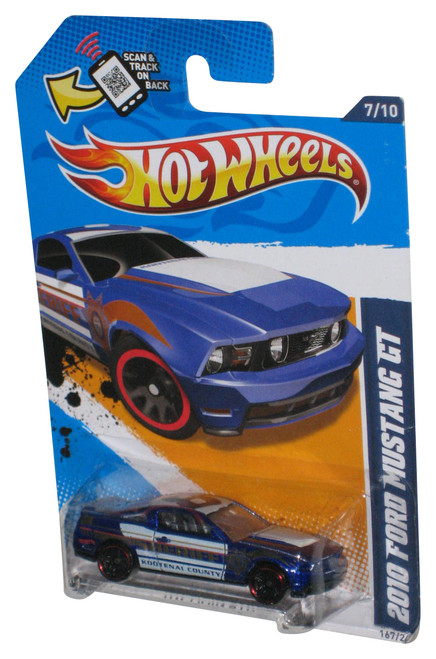 Hot Wheels HW Main Street '12 2010 Ford Mustang GT Blue Car 167/247