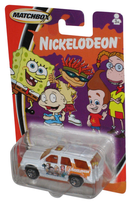 Matchbox Nickelodeon (2003) Mattel Wild Thornberries White Cadillac Escalade Car