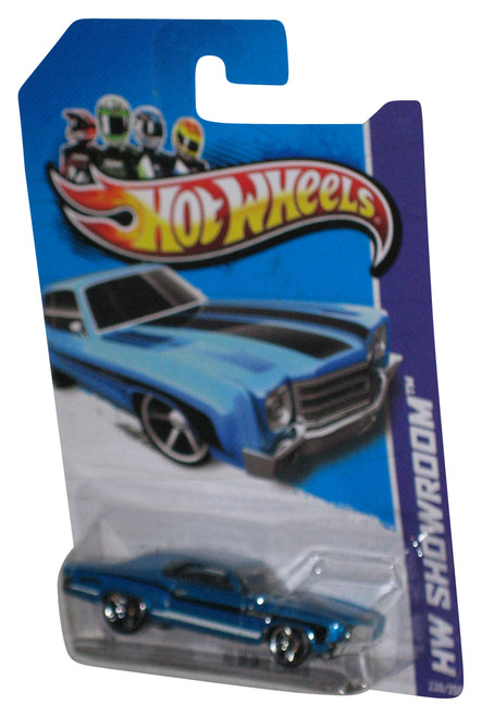 Hot Wheels HW Showroom (2012) Blue '70 Monte Carlo Toy Car 239/250