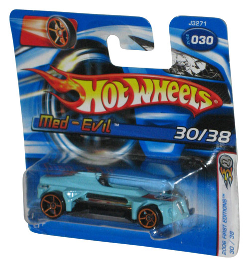 Hot Wheels 2006 First Editions 30/38 Aqua Blue Toy Car #030 - (Short Card)