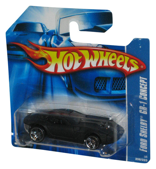 Hot Wheels Ford Shelby GR-1 Concept (2006) Black Car 206/223 - (Short Card)