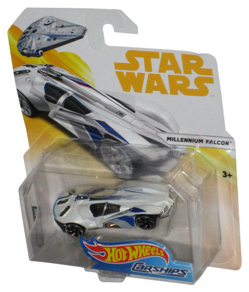Star Wars Character Cars (2017) Mattel Millenium Falcon Carships Toy Car - (Cracked Plastic)