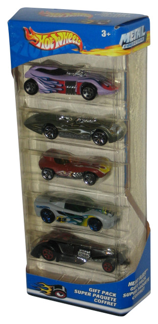 Hot Wheels Heat Fleet (2002) Mattel Car 5-Pack Gift Pack Set