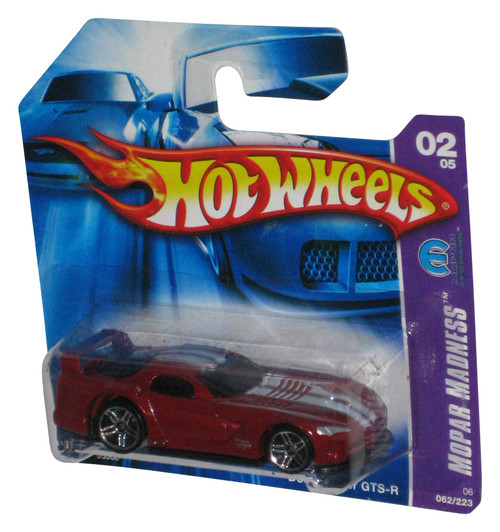 Hot Wheels Mopar Madness 2/5 Red Dodge Viper GTS-R Car 062/223 - (Short Card)
