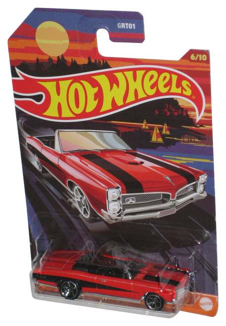 Hot Wheels Red '67 Pontiac GTO (2020) Mattel Die-Cast Toy Car 6/10