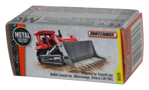 Matchbox Power Grabs Box (2016) Red Ground Breaker Construction Toy 35/125