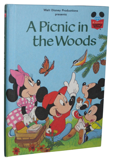 Disney A Picnic In The Woods (1983) Hardcover Book - (Wonderful World Reading)