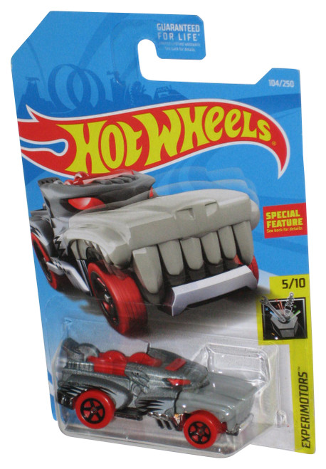 Hot Wheels Experimotors 5/10 (2017) Gray Hotweiler Toy Car 104/250