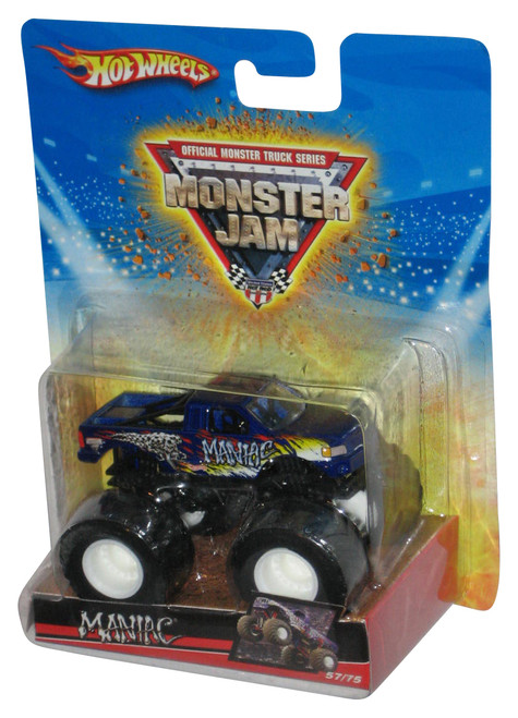 Hot Wheels Monster Jam (2009) Purple Die-Cast Toy Truck #57/75