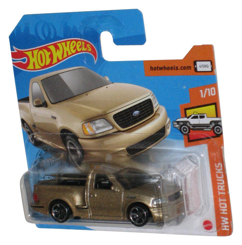 Hot Wheels HW Hot Trucks (2020) Gold '99 Ford F-150 SVT Lightning Truck 1/10 - (Short Card)