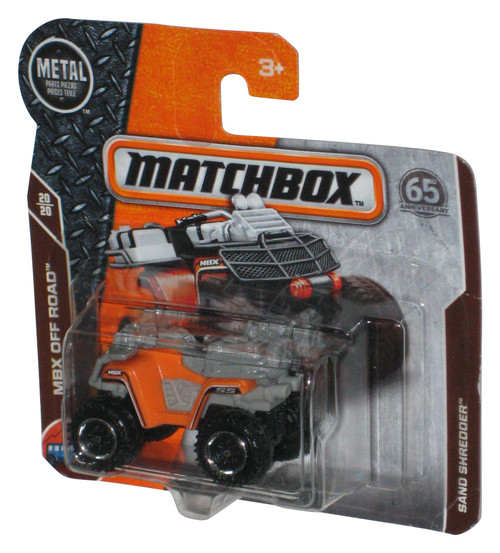 Matchbox MBX Off Road 20/20 (2017) Orange Sand Shredder Toy Car - (Short Card)