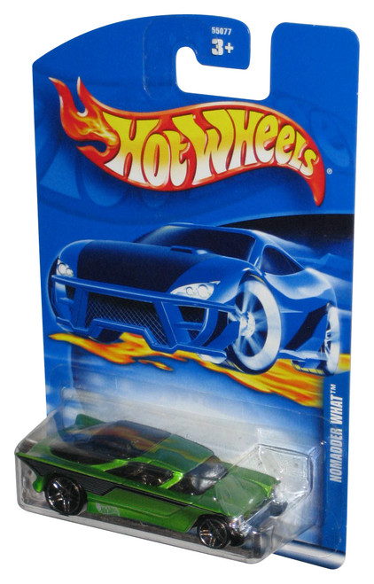 Hot Wheels Nomadder What (2002) Mattel Green Toy Car #192