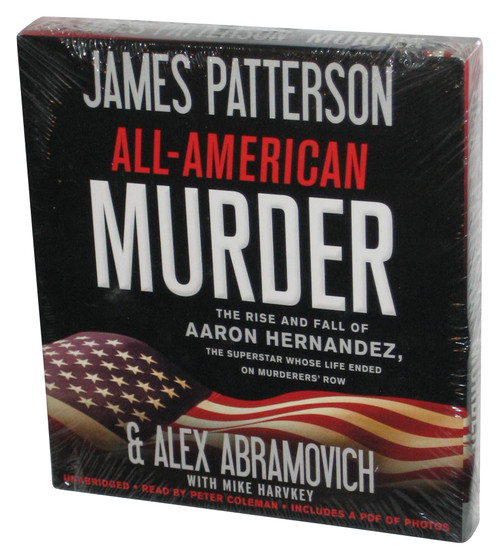 All-American Murder James Patterson (2018) Audio CD Box Set - (The Rise and Fall of Aaron Hernandez)