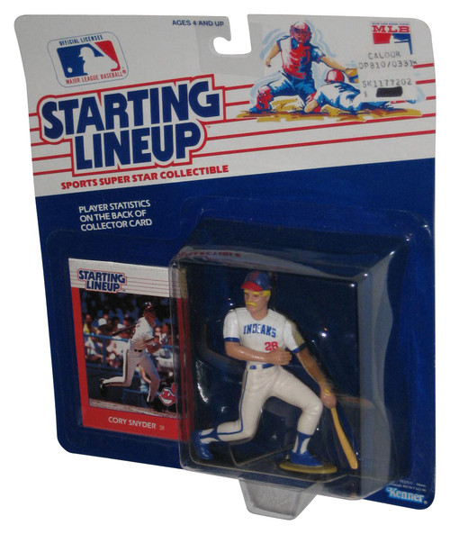 MLB Baseball Starting Lineup (1988) Kenner Cory Snyder Indians Figure w/ Card