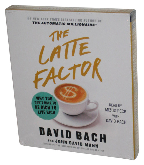 The Latte Factor David Bach (2019) Audio CD Box Set - (Why You Don't Have To Be Rich To Live Rich)