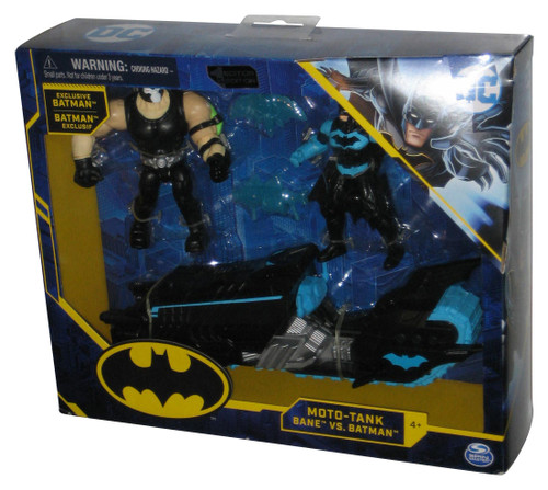 DC Batman Caped Crusader Moto-Tank vs Bane (2020) Spin Master Toy Figure Box Set