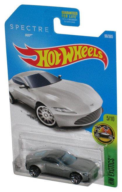 Hot Wheels HW Exotics Aston Martin DB10 (2015) Mattel Silver Spectre 007 Car #96/365